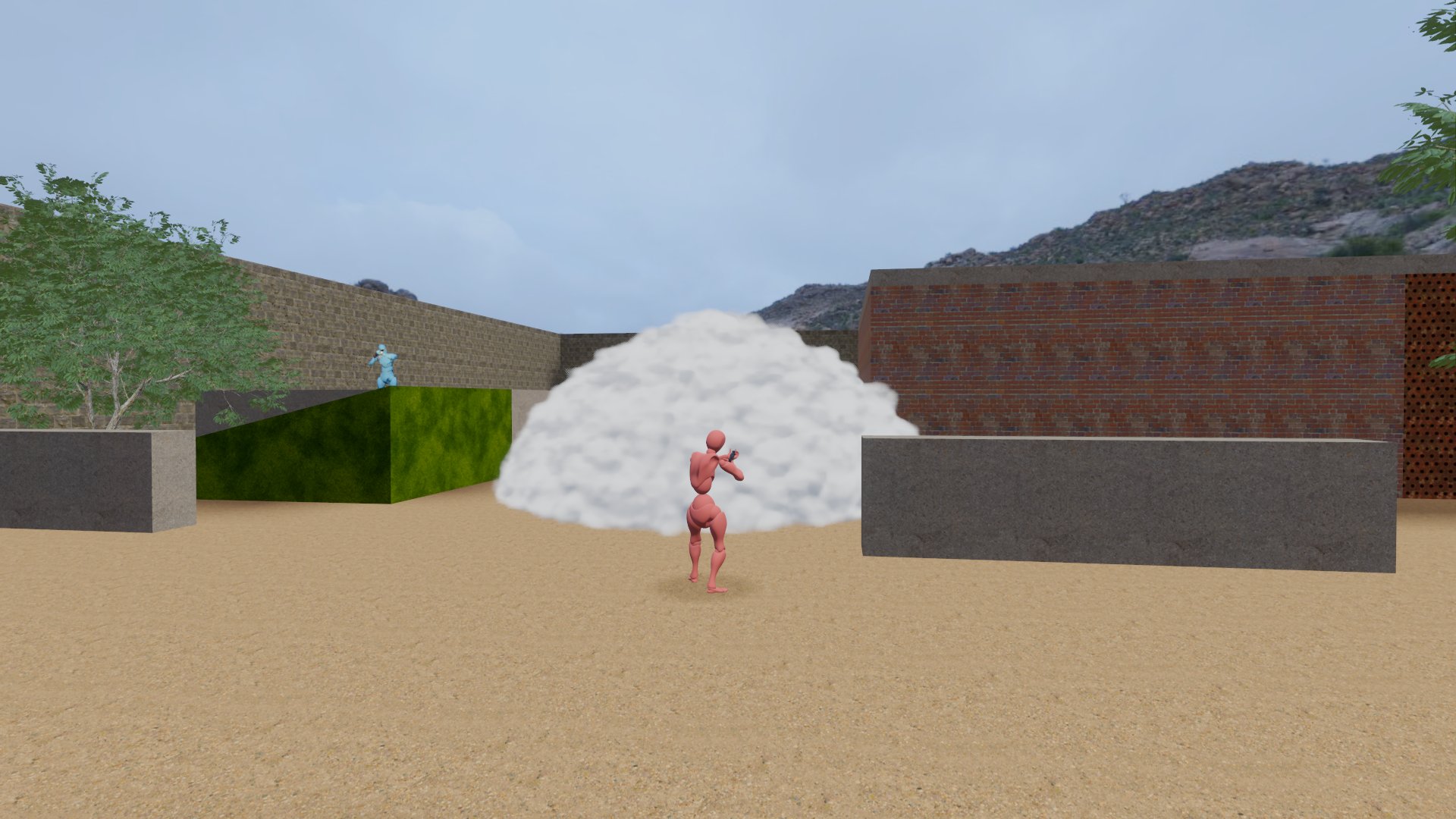 Volumetric smoke screenshot